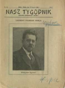 Nasz Tygodnik, 1924, R. 1, nr 16
