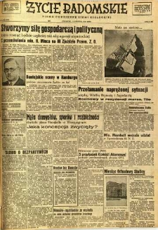 Życie Radomskie, 1947, nr 192