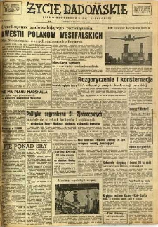 Życie Radomskie, 1947, nr 194