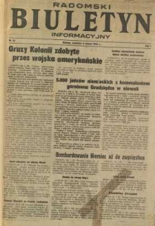 Radomski Biuletyn Informacyjny, 1945, R. 1, nr 26