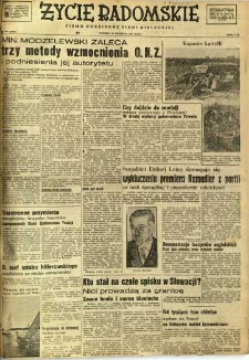 Życie Radomskie, 1947, nr 204