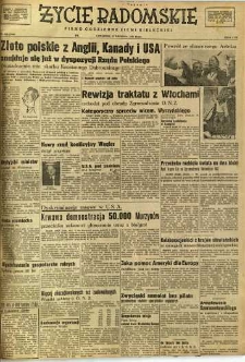 Życie Radomskie, 1947, nr 206