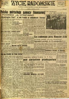 Życie Radomskie, 1947, nr 208