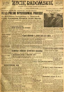 Życie Radomskie, 1947, nr 215