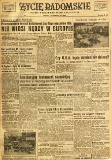 Życie Radomskie, 1947, nr 216