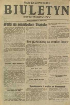 Radomski Biuletyn Informacyjny, 1945, R. 1, nr 41