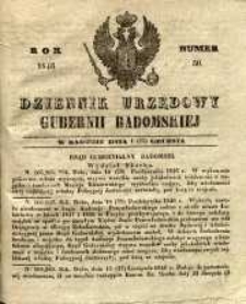 Dziennik Urzędowy Gubernii Radomskiej, 1846, nr 50