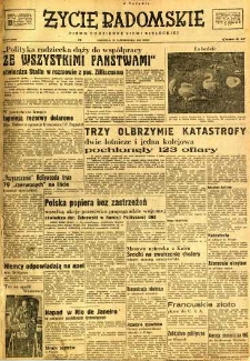 Życie Radomskie, 1947, nr 237