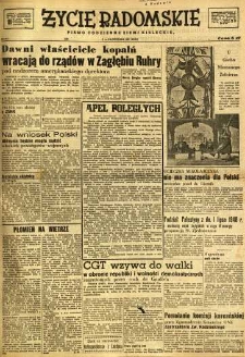 Życie Radomskie, 1947, nr 244