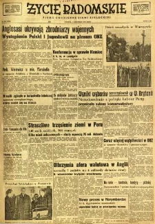 Życie Radomskie, 1947, nr 245