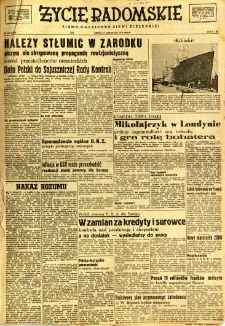 Życie Radomskie, 1947, nr 246
