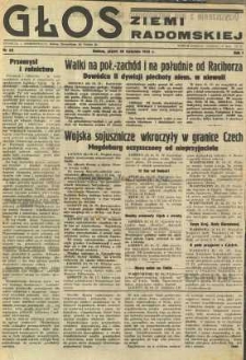 Głos Ziemi Radomskiej, 1945, R. 1, nr 62