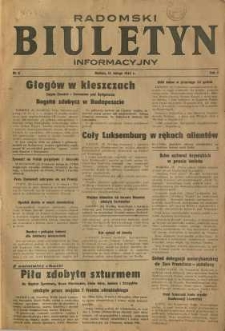 Radomski Biuletyn Informacyjny, 1945, R. 1, nr 8