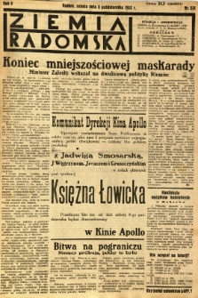 Ziemia Radomska, 1932, R. 5, nr 231