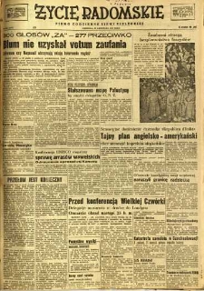Życie Radomskie, 1947, nr 264
