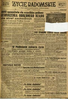 Życie Radomskie, 1947, nr 271