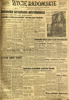 Życie Radomskie, 1947, nr 272