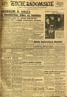 Życie Radomskie, 1947, nr 274