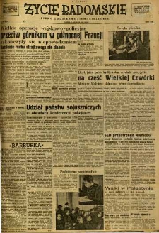 Życie Radomskie, 1947, nr 276