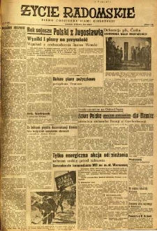 Życie Radomskie, 1947, nr 18