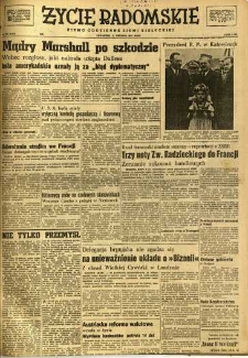 Życie Radomskie, 1947, nr 281