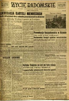 Życie Radomskie, 1947, nr 283