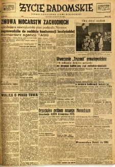 Życie Radomskie, 1947, nr 288