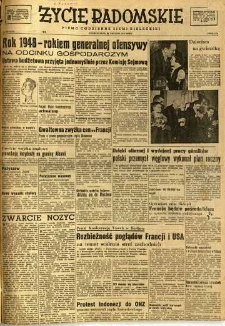 Życie Radomskie, 1947, nr 292