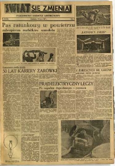 Świat się Zmienia : Tygodniowy Dodatek Ilustrowany, 1947, R. 2, nr 29