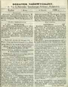 Dziennik Urzędowy Gubernii Radomskiej, 1866, nr 2, dod. nadzwyczajny