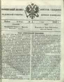 Dziennik Urzędowy Gubernii Radomskiej, 1866, nr 5