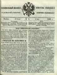 Dziennik Urzędowy Gubernii Radomskiej, 1866, nr 6