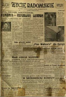 Życie Radomskie, 1948, nr 1