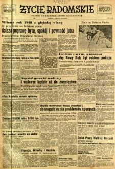Życie Radomskie, 1948, nr 3