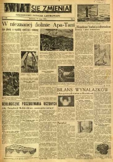 Świat się Zmienia : Tygodniowy Dodatek Ilustrowany, 1948, R. 3, nr 8
