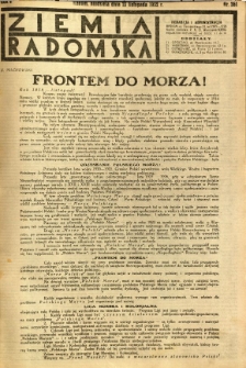 Ziemia Radomska, 1932, R. 5, nr 261