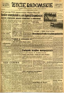 Życie Radomskie, 1948, nr 21