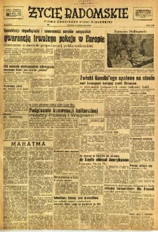 Życie Radomskie, 1948, nr 33