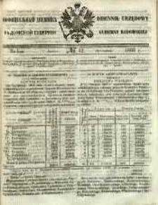 Dziennik Urzędowy Gubernii Radomskiej, 1866, nr 52