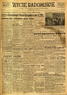 Życie Radomskie, 1948, nr 70