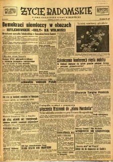 Życie Radomskie, 1948, nr 73