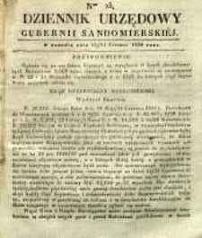 Dziennik Urzędowy Gubernii Sandomierskiej, 1838, nr 25