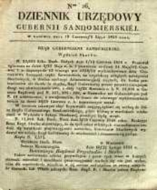 Dziennik Urzędowy Gubernii Sandomierskiej, 1838, nr 26