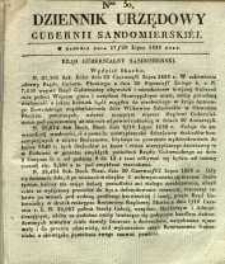 Dziennik Urzędowy Gubernii Sandomierskiej, 1838, nr 30