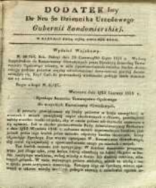 Dziennik Urzędowy Gubernii Sandomierskiej, 1838, nr 30, dod.