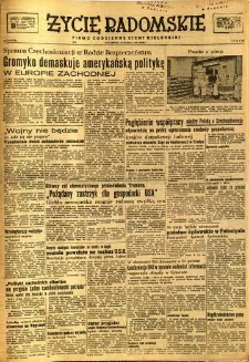 Życie Radomskie, 1948, nr 84