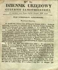 Dziennik Urzędowy Gubernii Sandomierskiej, 1838, nr 32