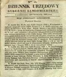 Dziennik Urzędowy Gubernii Sandomierskiej, 1838, nr 41