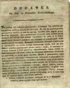 Dziennik Urzędowy Województwa Sandomierskiego, 1820, nr 12, dod.