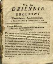 Dziennik Urzędowy Województwa Sandomierskiego, 1820, nr 50